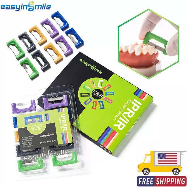 10Pcs Dental Orthodontic Interproximal Reduction Strips Teeth Polishing IR Saws