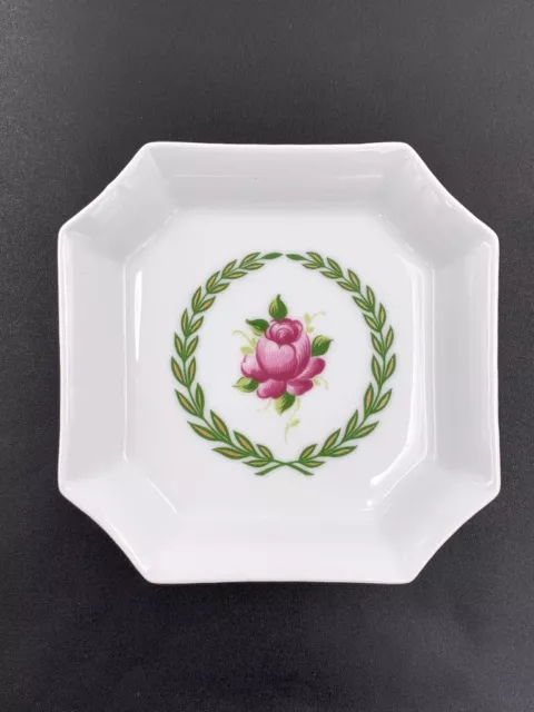 Coupelle vide-poche en porcelaine de Limoges Rose par ROCHARD porcelain Tray