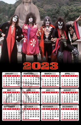 2023 CALENDAR & Kiss Rock Band " The greatest Band ever - 11x17 2023 CALENDAR & Kiss Rock Band " The greatest Band ever - 11x17