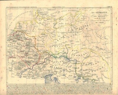 Planche Ancienne Carte De France Des Départements - 1967, Recto-verso
