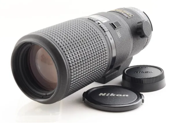 Nikon Nikkor AF 200mm f4 D ED Micro Lens Camera Black Used From Japan