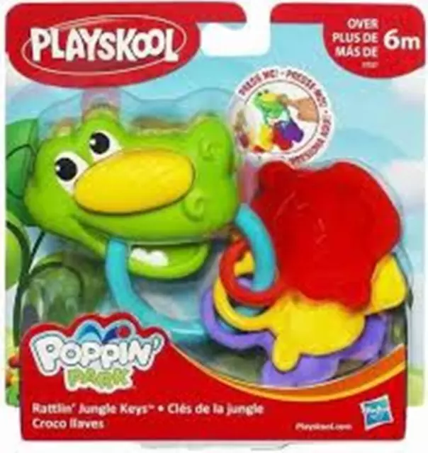 HASBRO - Playskool - Poppin Park - Jungle Keys - Squeaking Crocodile 6m+