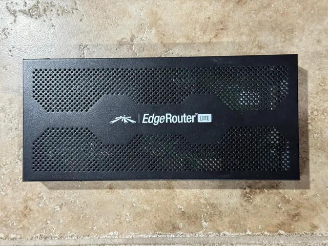UBIQUITI NETWORKS EDGEMAX EdgeRouter Lite 3-Port Router (ERLITE-3) $18. ...