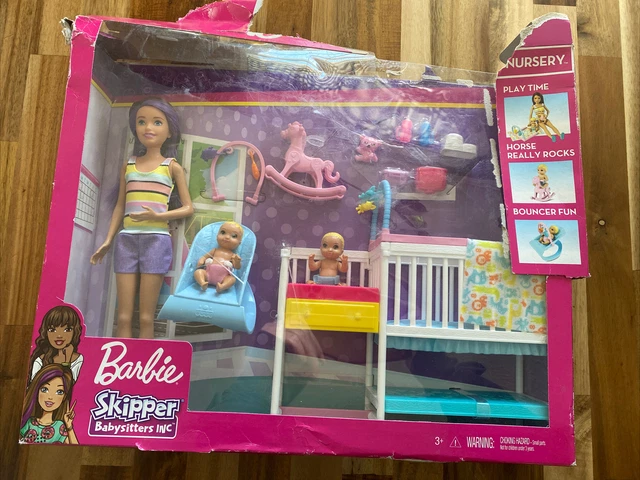 Best Buy: Barbie Skipper Babysitters Inc Dolls & Nursery Playset GFL38