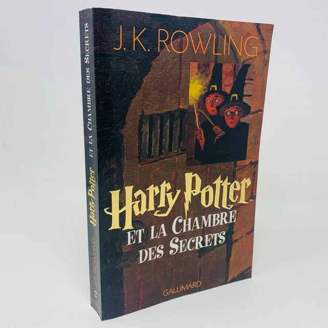 Harry Potter et la Chambre des Secrets Livre Grand Format #2 Rowling 2001 French
