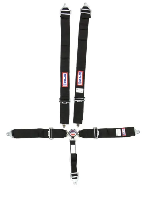 Rjs Safety 5 PT Harness System Q/R Bk Ind Bolt 2in Sub 1031701