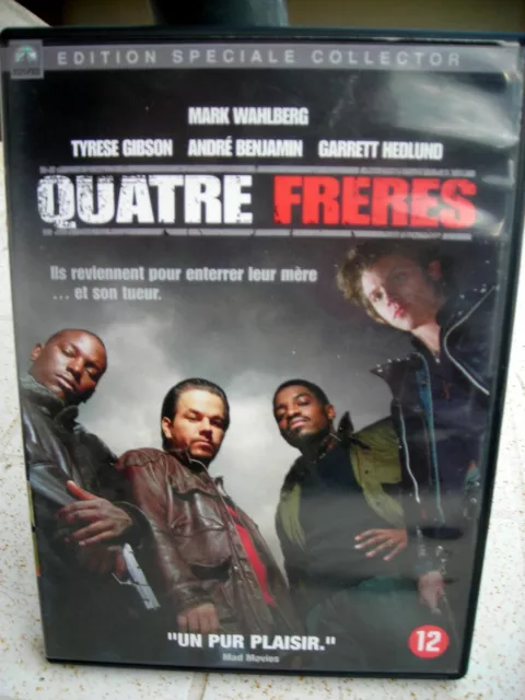 dvd quatre freres avec mark wahlberg, tyrese gibson, andre benjamin, garrett hed