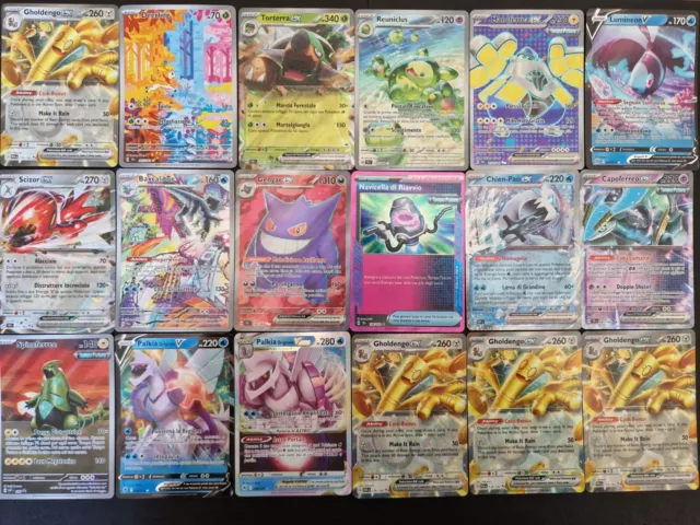 Lotto Carte Pokemon Rare NO PREZZO DI RISERVA