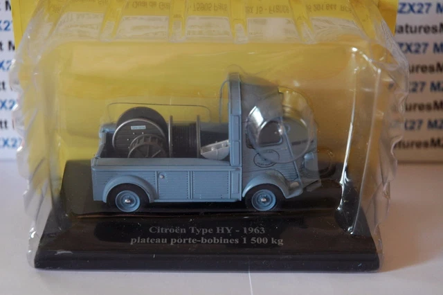 Camion Citroën Type HY Plateau EDF 1963 - Modèle Réduit Eligor 1/43 - Neuf En Boîte