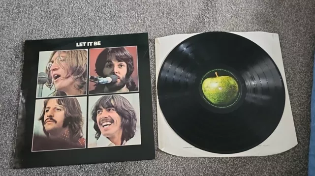 THE BEATLES LET IT BE EmI Recording 2u / 2u uk stereo