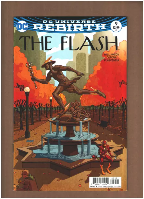 Flash #9 DC Comics Rebirth 2016 Johnson Cover NM- 9.2