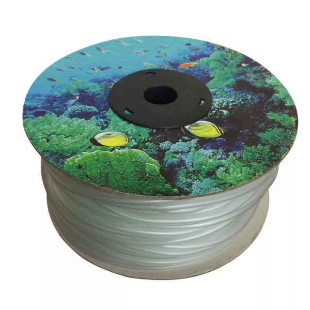 100m Silicona Línea de Aire Rollo para Tanque Acuario Peces Bomba Tubo (4/6mm)