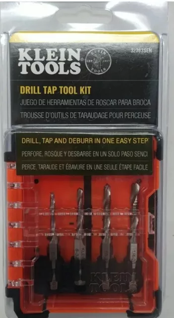 Klein Tools 32383Sen Drill Tap Tool Kit #3836