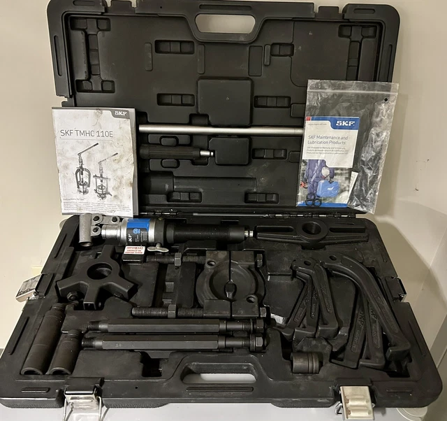 SKF Hydraulic Bearing Puller Kit TMHC 110E- HVAC, Automotive SKF Hydraulic Bearing Puller Kit TMHC 110E- HVAC, Automotive