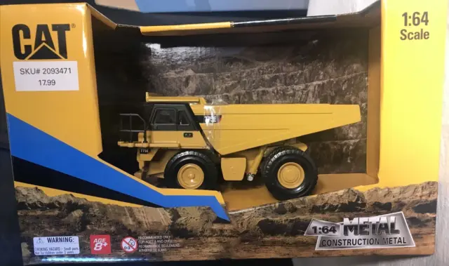 Caterpillar Cat 775E Off Highway Truck 1:64 Scale Diecast Masters 84653 OFFICAL