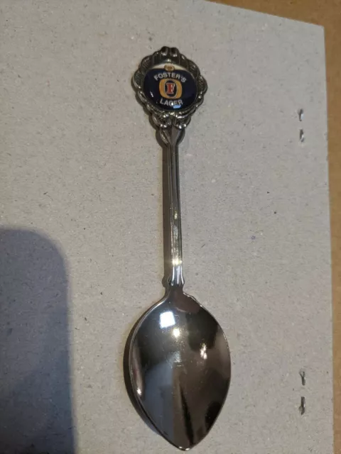 Foster's Lager Beer Silverplated Spoon Souvenir - Rare Collectible CUB Fosters