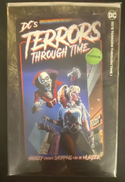 DC's Terrors Through Time #1 B Beach VHS Cover DC 2022 VF/NM Comics