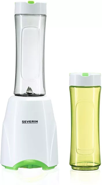 Severin 300W Blender & Smoothie Maker – SM3735 - White/Green 2