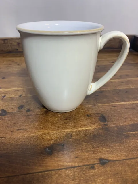 DENBY / Linen Coffee Mug/Beaker / Stoneware English Tea Coffee Cup / Single cup