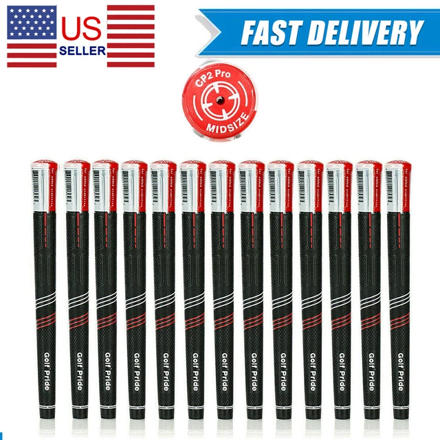 13PCS Golf Pride CP2 Pro Grips Golf Club Swing Grip Midsize 60R 270mm US NEW