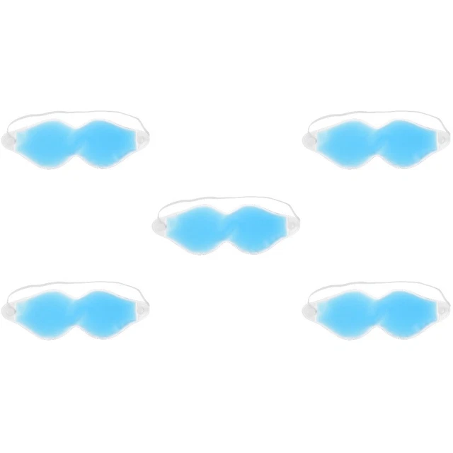 5x Reusable Sleeping Cold Eye Mask Eye Ice Mask for Adults Eyes Home