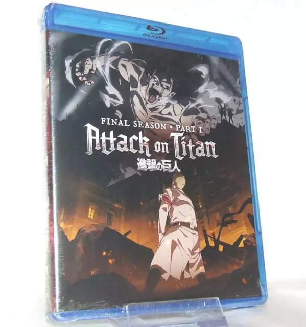 Anime DVD Attack On Titan The Final Season 4 Part 1 (1-16 End) English  Dubbed