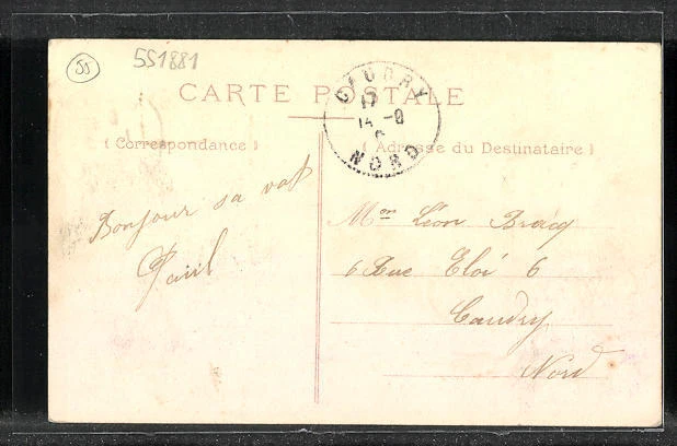 CPA Etain, Rue de Metz, vue de la rue 2