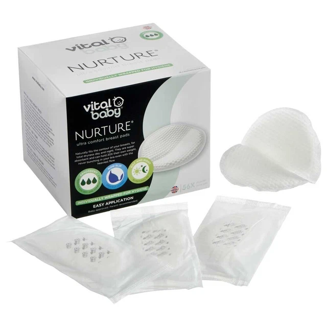 Vital Nurture Ultra Comfort Breast Pads - Pack of 56
