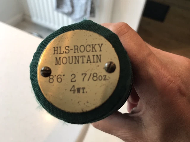 ORVIS HLS ROCKY Mountain 8'6” 2 7/8oz 4wt Fishing Rod £48.00