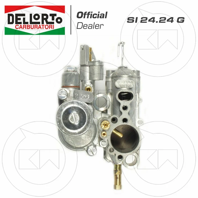 Carburatore Dell'Orto SI 24/24E Con Miscelatore Per Vespa PX 125, 150, 200 – Pronto Per La Sostituzione!