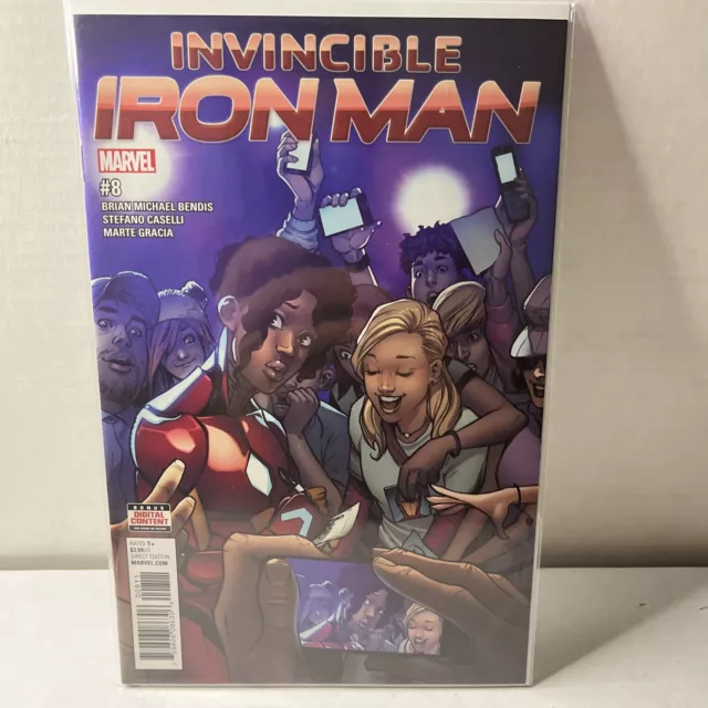 Invincible Iron Man (Marvel 2017) NM #8 RIRI WILLIAMS