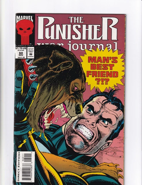 The Punisher War Journal #60, Vol. 1 (Marvel Comics, 1993)  Bag/Boarded
