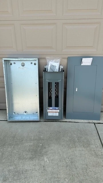Nq442L2 Square D Panel Interior With Back Box And Cover
