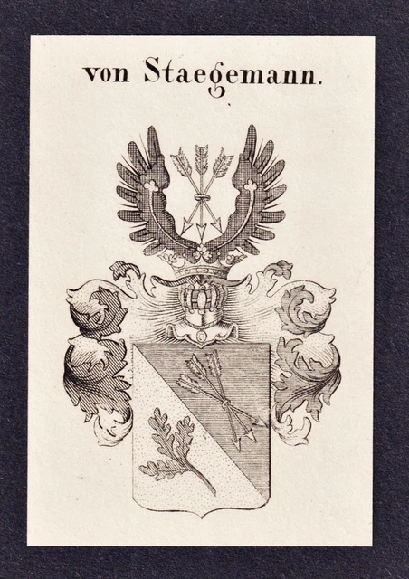 Aquarelle Originale De 1880 – Hommes De Lönburg, Constance, Armoiries, Généalogie