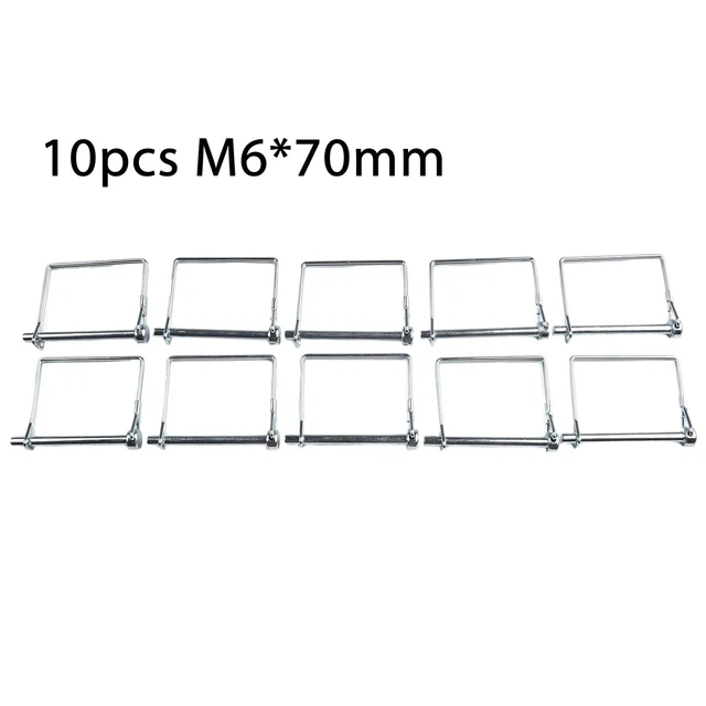 Coupleur de remorque en métal robuste verrouillage à broche d'attelage 6 mm di