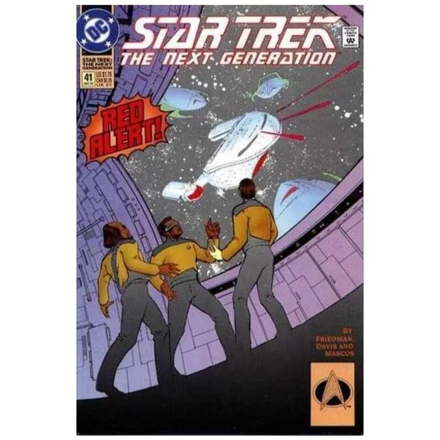 Star Trek: The Next Generation (1989 series) #41 in NM minus cond. DC comics [j"