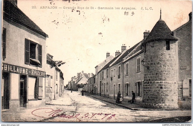 91 ARPAJON - la grande rue de saint germain les arpajon