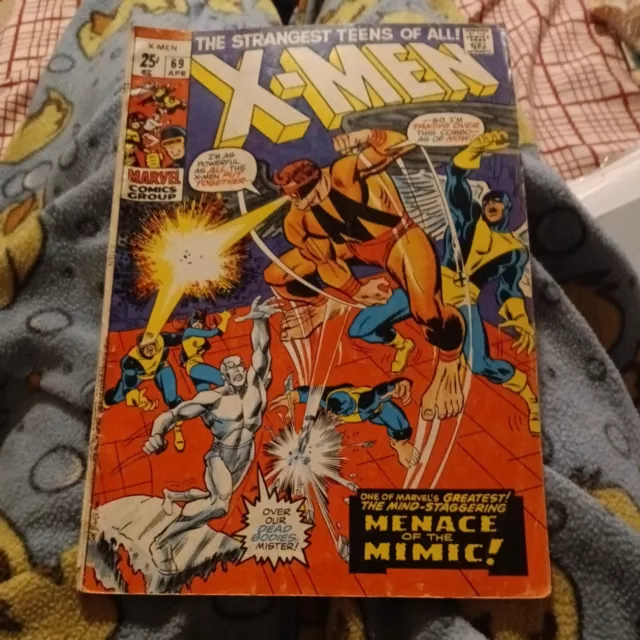 X-MEN #69 The Mimic Marvel Giant Size April 1971 Comics Bronze Age The uncanny