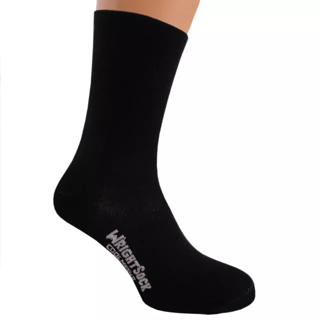 WRIGHTSOCK Profi Sportsocke Coolmesh II - anti-blasen- schwarz Socken lang CREW