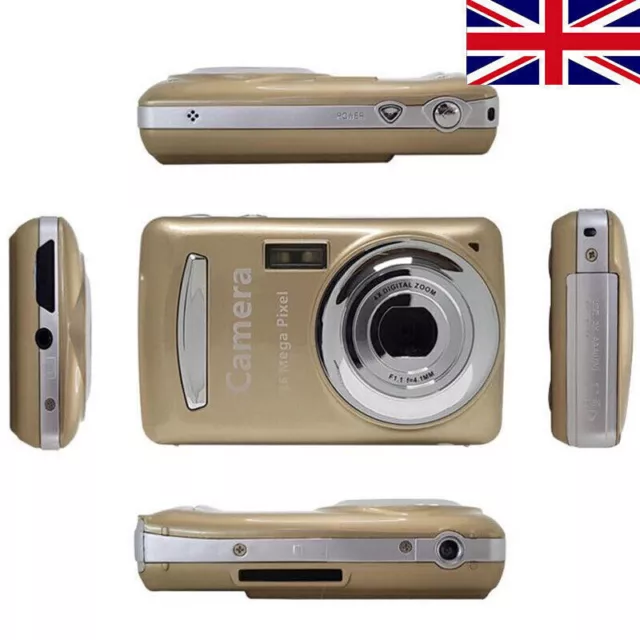 Digital Camera Mini compact 16MP 1080P HD 2.4''TFT LCD Camcorder DV kid gift