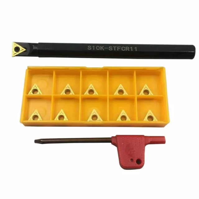 Lathe Internal Turning Tool Holder Boring Bar Inserts Parts Durable New