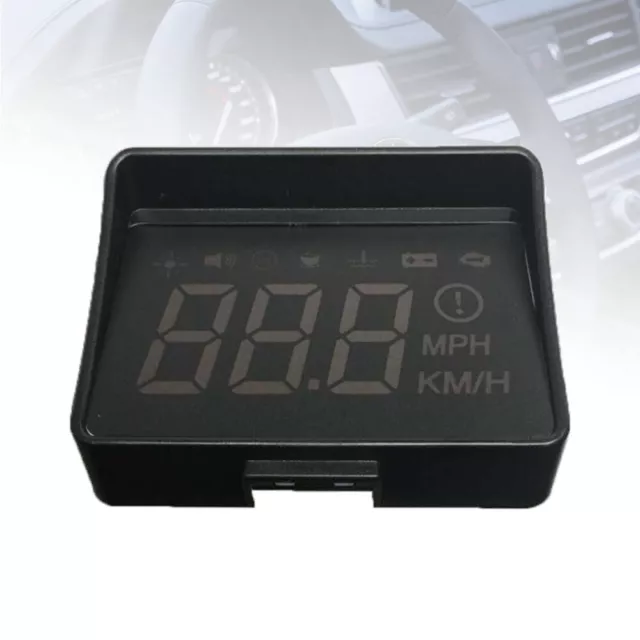 English Version Display Vehicle Speedmeter Over Reminder Fatigue