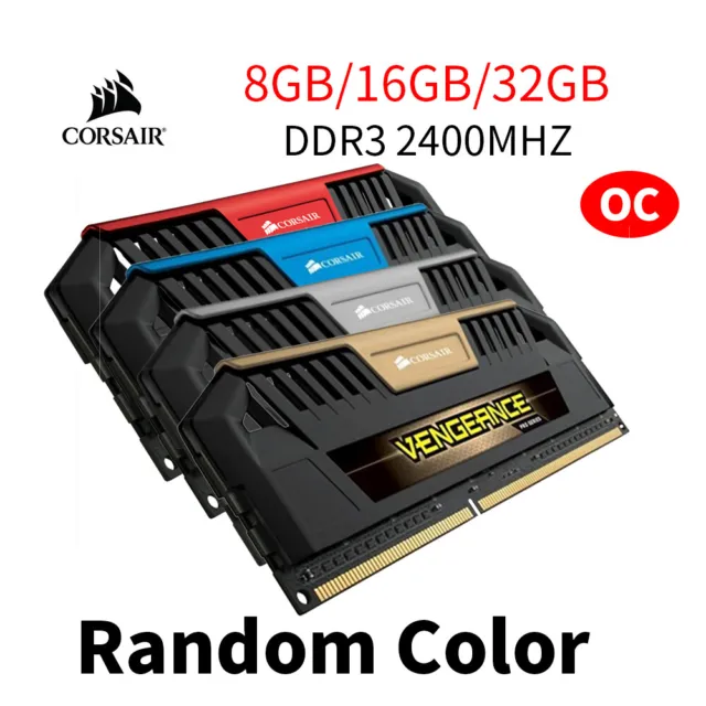 Corsair 32GB 16GB 8GB DDR3 OC 2400MHz 2133Mhz 1866MHz 1600MHz Desktop RAM LOT AB