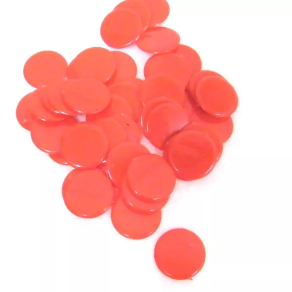 Plastic Counters - Games Pieces 15mm - Qty 50