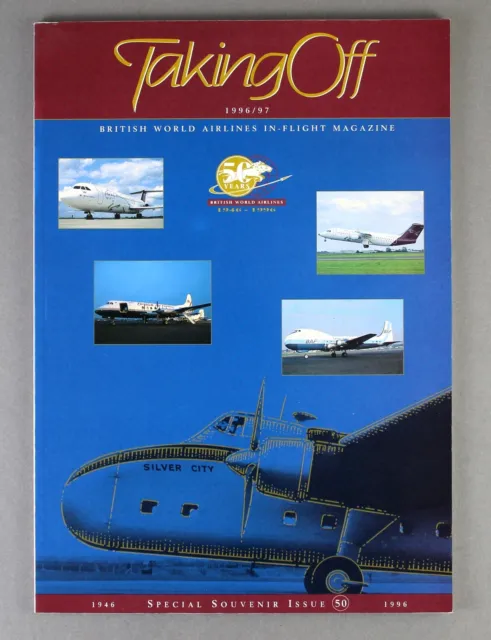 British World Airlines Inflight Magazine 1996/7 Special History Issue Baf