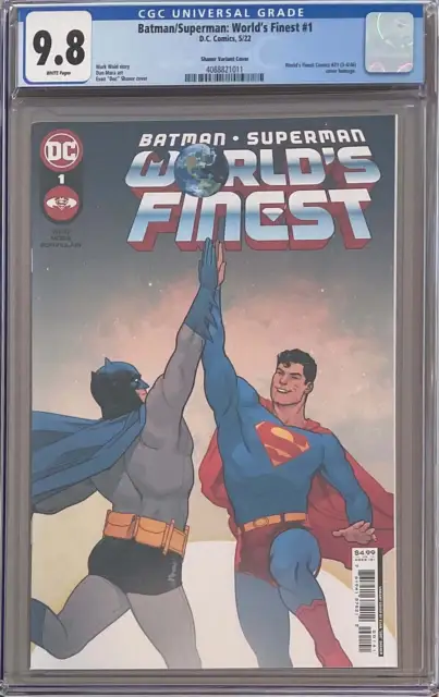 Batman/Superman: World's Finest #1 Shaner 1:50 Retailer Variant CGC 9.8