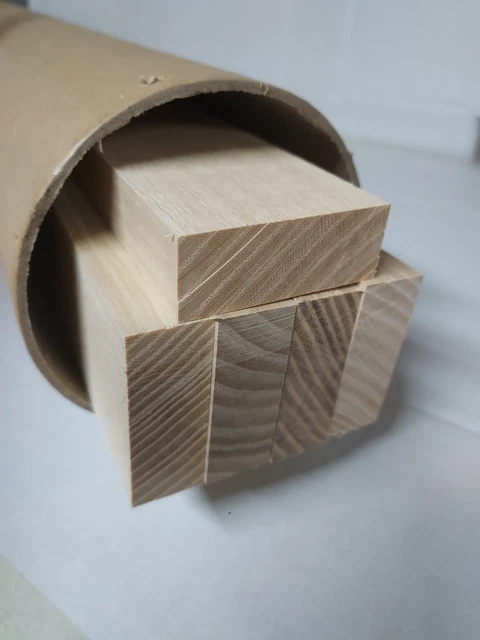 Maple Hardwood Offcuts - 20 Pieces, 48mm X 10mm X 600mm, Planned & Square Edge 4 thumbnail image