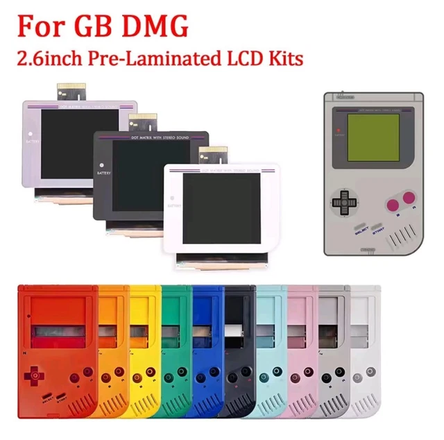 Gameboy Lcd NINTENDO DMG GAMEBOY Laminated Lcd Screen Kit / Shell £84.99 - PicClick UK