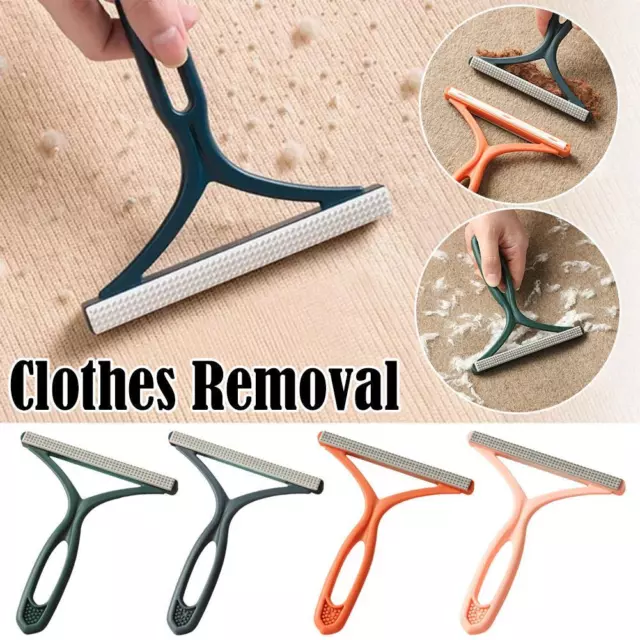 Portable Lint Remover Scraper Shaver for Clothes Carpet Pet Hair Cleaning Tool