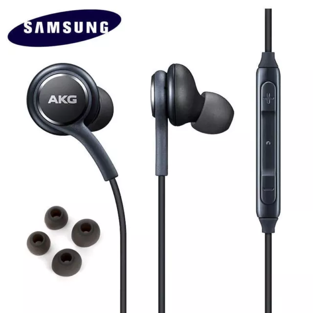 Samsung AKG Headphones Auriculares EO-IG955 para Galaxy S8 S9+ Note 8 9 S7 S6